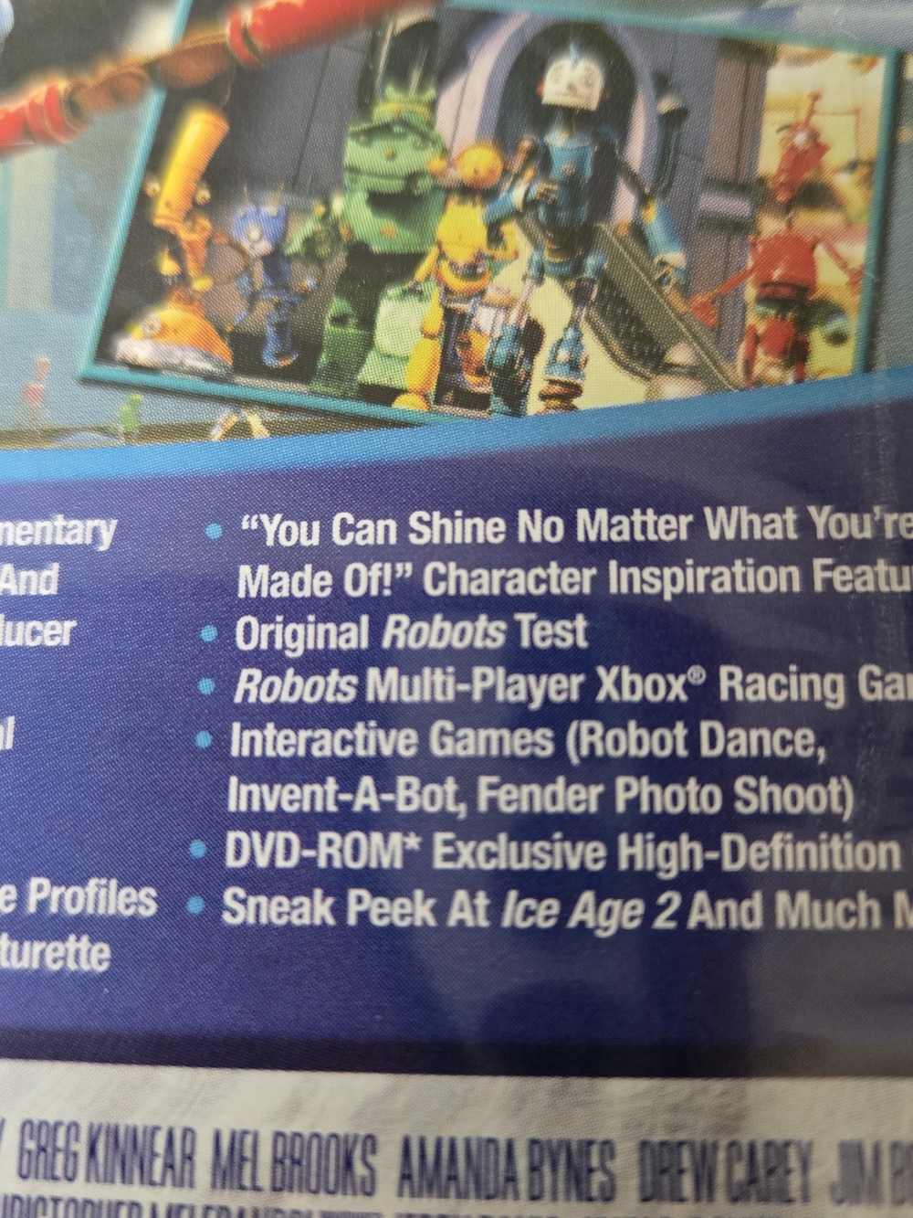 Robots DVD Movie (Fullscreen) Woth Xbox Racing Game, New Sealed - Picture 5 of 5